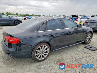 Trzecie zdjęcie samochodu z tyłu: 2014 AUDI A4 PREMIUM VIN:WAUAFAFL6EN014132 - miniatura