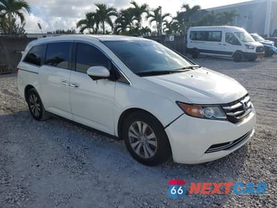 Czwarte zdjęcie samochodu z boku: 2016 HONDA ODYSSEY EXL VIN:5FNRL5H6XGB008249 - miniatura