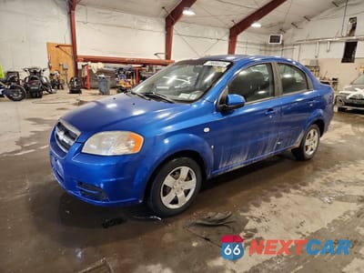2007 CHEVROLET AVEO BASE KL1TD56617B071840 - główne zdjęcie licytacji z USA - miniatura