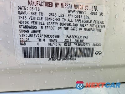 Zdjęcie 12 z 12 samochodu: 2016 INFINITI Q50 3.0T PREMIUM VIN:JN1EV7AP3GM304666 - miniatura