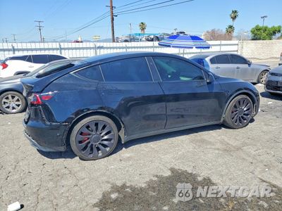 Trzecie zdjęcie samochodu z tyłu: 2023 TESLA MODEL Y VIN:7SAYGDEF2PF830755 - miniatura