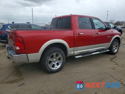 Trzecie zdjęcie samochodu z tyłu: 2010 DODGE RAM 1500 VIN:1D7RV1CT6AS157502 - miniatura