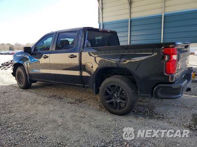 Drugie zdjęcie samochodu z przodu: 2022 CHEVROLET SILVERADO C1500 CUSTOM VIN:1GCPABEK5NZ552453 - miniatura