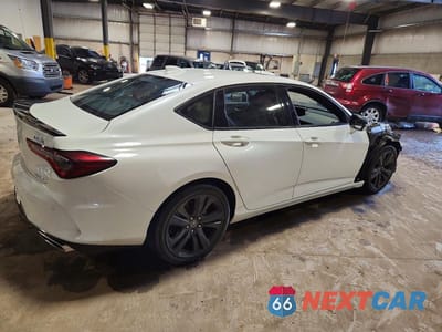 Trzecie zdjęcie samochodu z tyłu: 2023 ACURA TLX A-SPEC VIN:19UUB6F53PA001327 - miniatura