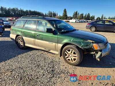 Czwarte zdjęcie samochodu z boku: 2000 SUBARU LEGACY OUTBACK LIMITED VIN:4S3BH6863Y7612449 - miniatura