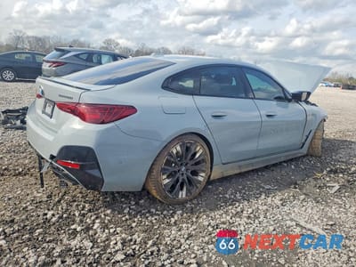Trzecie zdjęcie samochodu z tyłu: 2025 BMW M440I GRAN COUPE VIN:WBA53FB00SFU92944 - miniatura