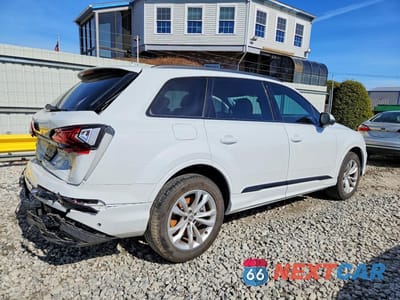 Trzecie zdjęcie samochodu z tyłu: 2023 AUDI Q7 PREMIUM PLUS VIN:WA1LXBF79PD002254 - miniatura