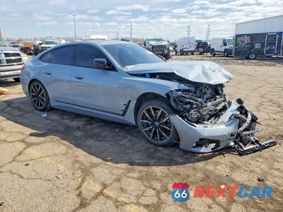 Czwarte zdjęcie samochodu z boku: 2024 BMW I4 XDRIVE 40 VIN:WBY83FB06RFR90154 - miniatura