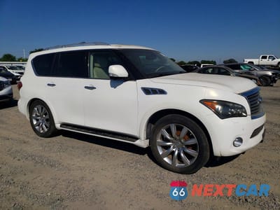 Czwarte zdjęcie samochodu z boku: 2012 INFINITI QX56 BASE VIN:JN8AZ2NE3C9022797 - miniatura