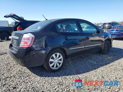 Trzecie zdjęcie samochodu z tyłu: 2010 NISSAN SENTRA 2.0 VIN:3N1AB6AP3AL639638 - miniatura