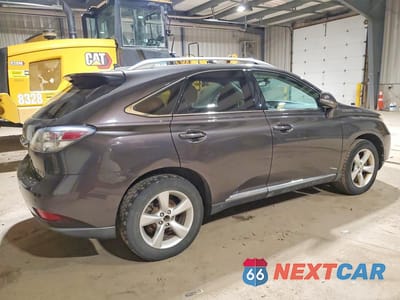 Trzecie zdjęcie samochodu z tyłu: 2010 LEXUS RX 350 BASE VIN:2T2BK1BA7AC064179 - miniatura