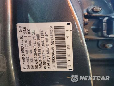 Zdjęcie 12 z 12 samochodu: 2010 HONDA ACCORD LX VIN:1HGCP2F34AA127191 - miniatura
