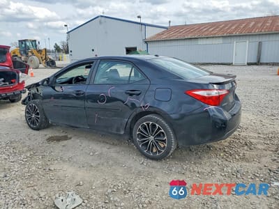 Drugie zdjęcie samochodu z przodu: 2016 TOYOTA COROLLA S PLUS VIN:2T1BURHE6GC563152 - miniatura