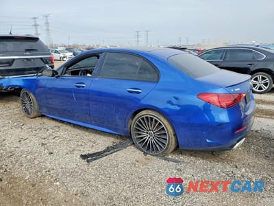 Drugie zdjęcie samochodu z przodu: 2022 MERCEDES-BENZ C 300 4MATIC VIN:W1KAF4HB2NR066669 - miniatura