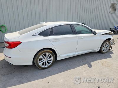 Trzecie zdjęcie samochodu z tyłu: 2018 HONDA ACCORD LX VIN:1HGCV1F10JA246418 - miniatura