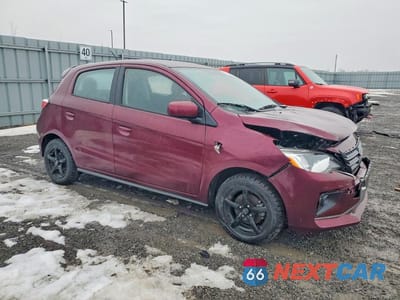 Czwarte zdjęcie samochodu z boku: 2024 MITSUBISHI MIRAGE ES VIN:ML32AUHJ0RH039232 - miniatura