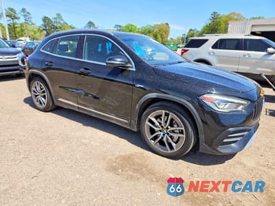 Czwarte zdjęcie samochodu z boku: 2021 MERCEDES-BENZ GLA 35 AMG VIN:W1N4N5BB5MJ163587 - miniatura