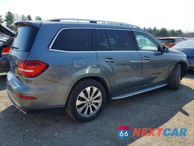 Trzecie zdjęcie samochodu z tyłu: 2018 MERCEDES-BENZ GLS 450 4MATIC VIN:4JGDF6EE7JB168825 - miniatura