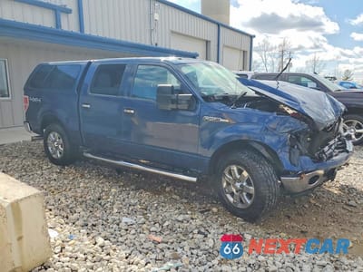 Czwarte zdjęcie samochodu z boku: 2013 FORD F150 SUPERCREW VIN:1FTFW1EFXDFC33883 - miniatura