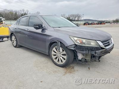 Czwarte zdjęcie samochodu z boku: 2013 HONDA ACCORD EXL VIN:1HGCR2F85DA046792 - miniatura