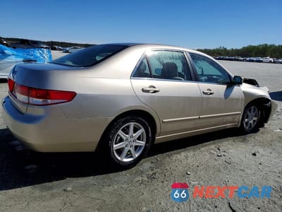 Trzecie zdjęcie samochodu z tyłu: 2003 HONDA ACCORD EX VIN:1HGCM66523A008284 - miniatura