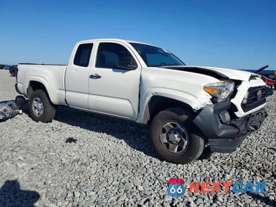 Czwarte zdjęcie samochodu z boku: 2021 TOYOTA TACOMA SR VIN:3TYRX5GN8MT008002 - miniatura