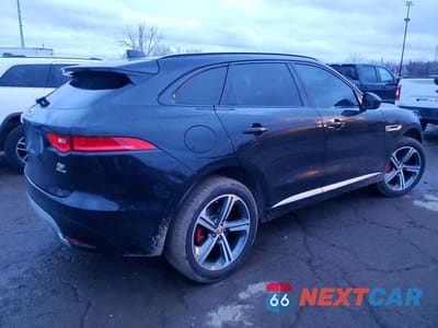 Trzecie zdjęcie samochodu z tyłu: 2017 JAGUAR F-PACE S VIN:SADCM2BV3HA056000 - miniatura