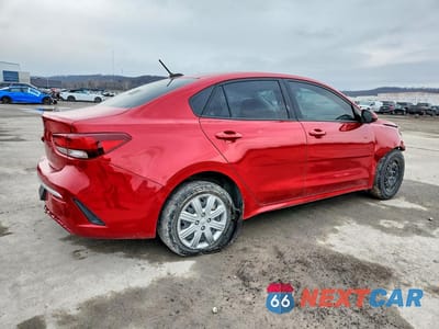 Trzecie zdjęcie samochodu z tyłu: 2022 KIA RIO S VIN:3KPA24AD4NE432337 - miniatura