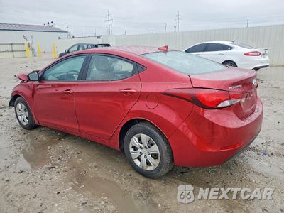 Drugie zdjęcie samochodu z przodu: 2016 HYUNDAI ELANTRA SE VIN:5NPDH4AE8GH713785 - miniatura