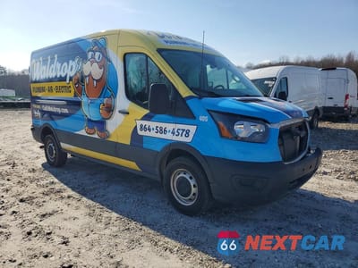 Czwarte zdjęcie samochodu z boku: 2024 FORD TRANSIT T-250 VIN:1FTBR1C86RKA59061 - miniatura