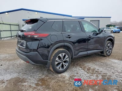 Trzecie zdjęcie samochodu z tyłu: 2023 NISSAN ROGUE SV VIN:5N1BT3BB0PC921395 - miniatura