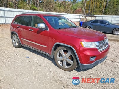 Czwarte zdjęcie samochodu z boku: 2012 JEEP GRAND CHEROKEE OVERLAND VIN:1C4RJFCT7CC134228 - miniatura