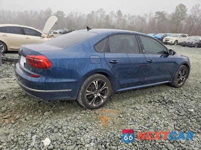 Trzecie zdjęcie samochodu z tyłu: 2019 VOLKSWAGEN PASSAT WOLFSBURG VIN:1VWLA7A38KC013394 - miniatura