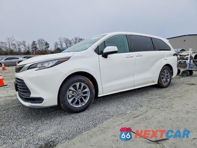 2022 TOYOTA SIENNA LE 8-PASSENGER 5TDKRKEC3NS116634 - główne zdjęcie licytacji z USA - miniatura