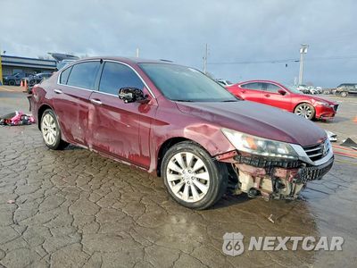 Czwarte zdjęcie samochodu z boku: 2013 HONDA ACCORD EXL VIN:1HGCR3F87DA035864 - miniatura
