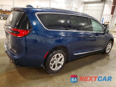 Trzecie zdjęcie samochodu z tyłu: 2021 CHRYSLER PACIFICA LIMITED VIN:2C4RC3GGXMR595471 - miniatura