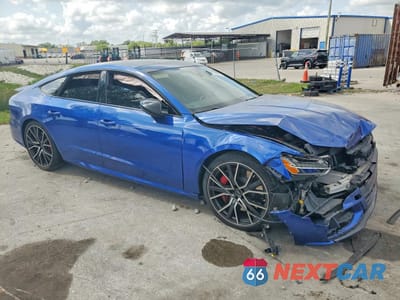 Czwarte zdjęcie samochodu z boku: 2021 AUDI S7 PRESTIGE VIN:WAUSFBF2XMN072499 - miniatura