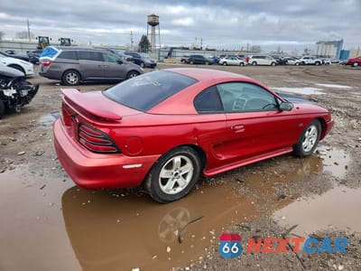 Trzecie zdjęcie samochodu z tyłu: 1995 FORD MUSTANG GT VIN:1FALP42T8SF110422 - miniatura