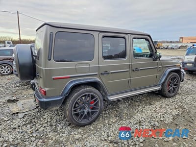 Trzecie zdjęcie samochodu z tyłu: 2021 MERCEDES-BENZ G 63 AMG VIN:W1NYC7HJ5MX410444 - miniatura