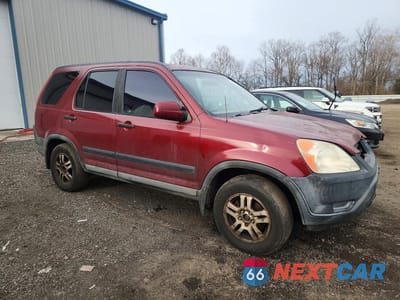 Czwarte zdjęcie samochodu z boku: 2004 HONDA CR-V EX VIN:SHSRD78824U214003 - miniatura