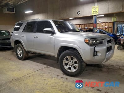 Czwarte zdjęcie samochodu z boku: 2018 TOYOTA 4RUNNER SR5 VIN:JTEBU5JR2J5524144 - miniatura