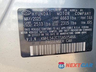 Zdjęcie 12 z 12 samochodu: 2025 HYUNDAI SONATA N LINE VIN:KMHL54JC1SA515466 - miniatura