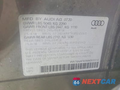 Zdjęcie 14 z 15 samochodu: 2021 AUDI A4 ALLROAD PREMIUM PLUS VIN:WA18AAF40MA003314 - miniatura