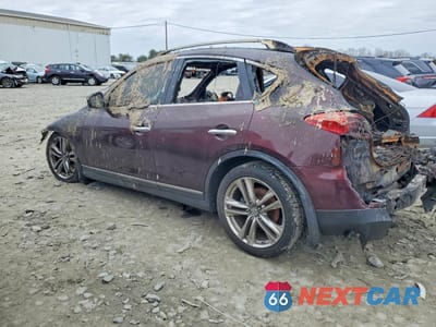 Drugie zdjęcie samochodu z przodu: 2012 INFINITI EX35 BASE VIN:JN1AJ0HR5CM451431 - miniatura