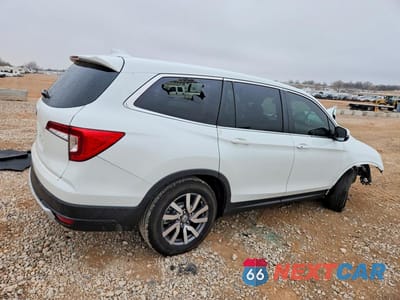 Trzecie zdjęcie samochodu z tyłu: 2022 HONDA PILOT EXL VIN:5FNYF5H50NB012107 - miniatura