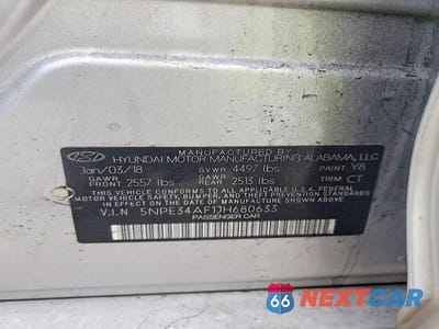 Zdjęcie 13 z 13 samochodu: 2018 HYUNDAI SONATA SPORT VIN:5NPE34AF1JH680633 - miniatura