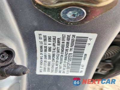 Zdjęcie 12 z 12 samochodu: 2016 HONDA CIVIC EX VIN:19XFC2F71GE075776 - miniatura