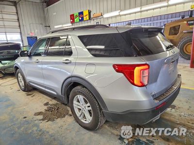 Drugie zdjęcie samochodu z przodu: 2021 FORD EXPLORER XLT VIN:1FMSK8DHXMGB42611 - miniatura