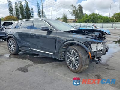 Czwarte zdjęcie samochodu z boku: 2024 CADILLAC LYRIQ LUXURY VIN:1GYKPPRK5RZ116251 - miniatura
