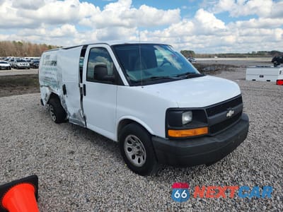 Czwarte zdjęcie samochodu z boku: 2009 CHEVROLET EXPRESS G1500 VIN:1GCFG154691147180 - miniatura